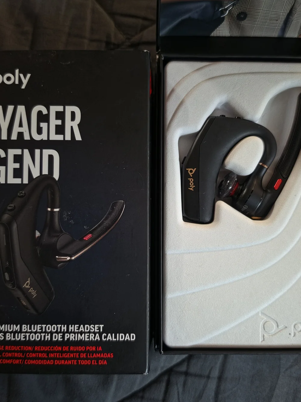 POL Voyager Legend 50 Black Bluetooth Headset